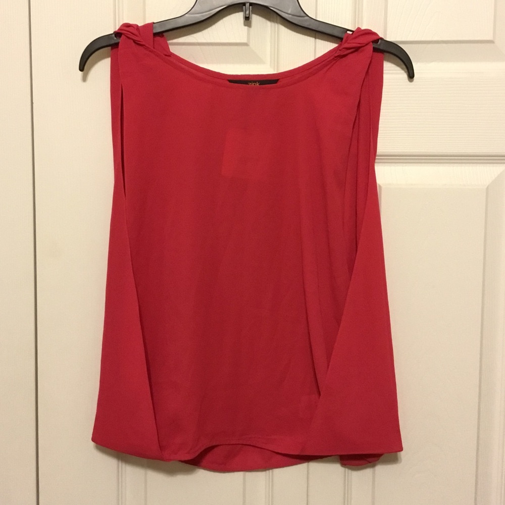 Sheer Pink Tank from Zink London Small #212